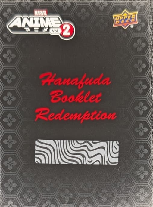 Redemption Card #NNO — 2023 Upper Deck Marvel Anime