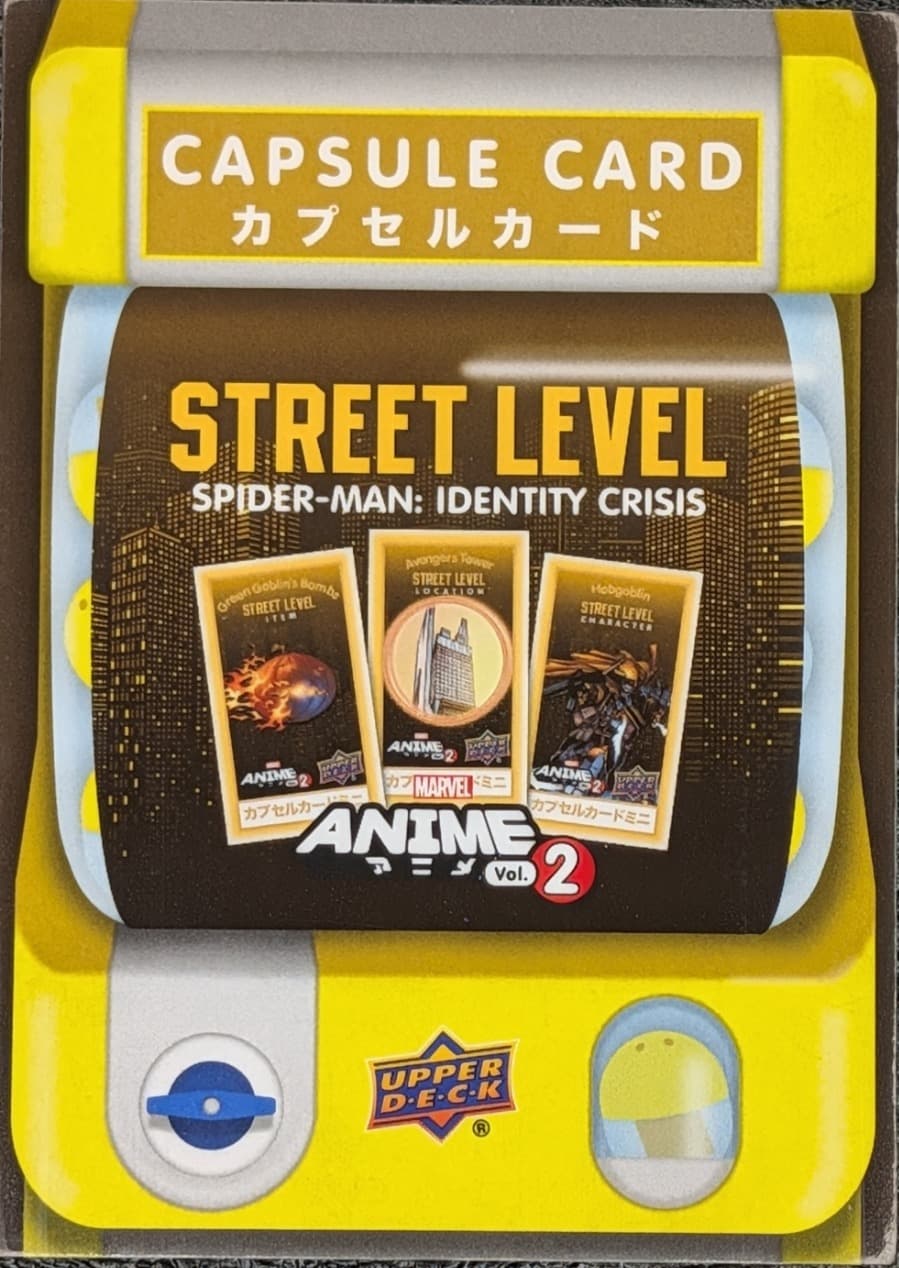 Spider-Man: Identity Crisis #SL-02 — 2023 Upper Deck Marvel Anime