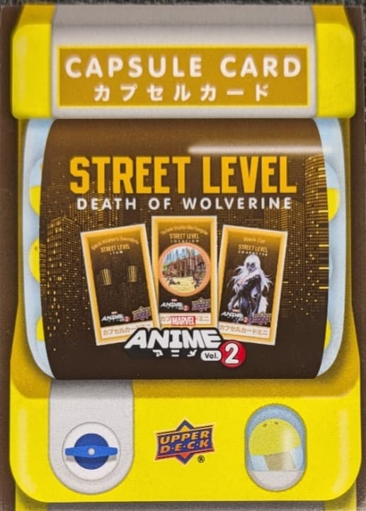 Death of Wolverine #SL-04 — 2023 Upper Deck Marvel Anime