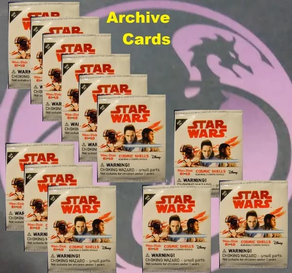 Star Wars Cosmic Shells trading card set