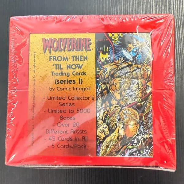Wolverine: Then 'Til Now Series I trading card set