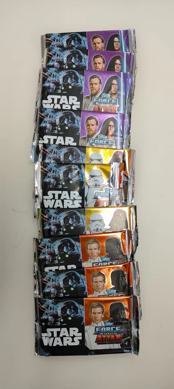 Star Wars Force Attax Universe trading card set