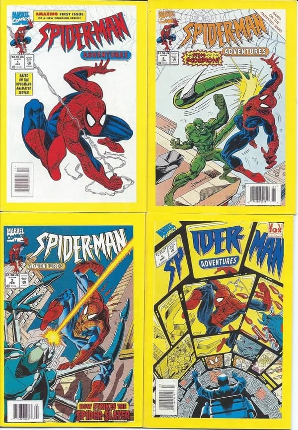 Superheroes Mini-Comics (Kellogg) trading card set