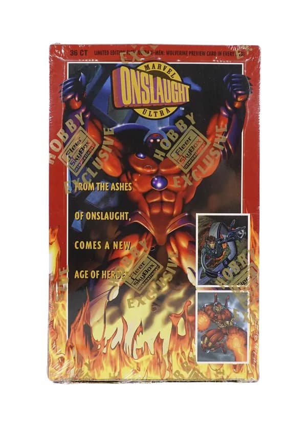 Marvel Ultra Onslaught trading card set