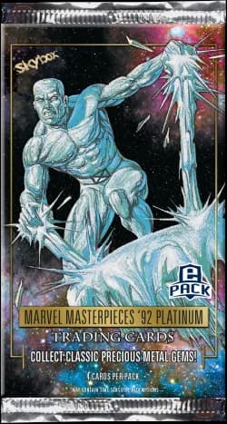 2024 Skybox Marvel Masterpieces '92 Platinum trading card set