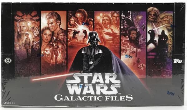 Star Wars Galactic Files trading card set