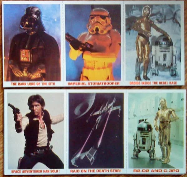 Star Wars (Burger King) trading card set