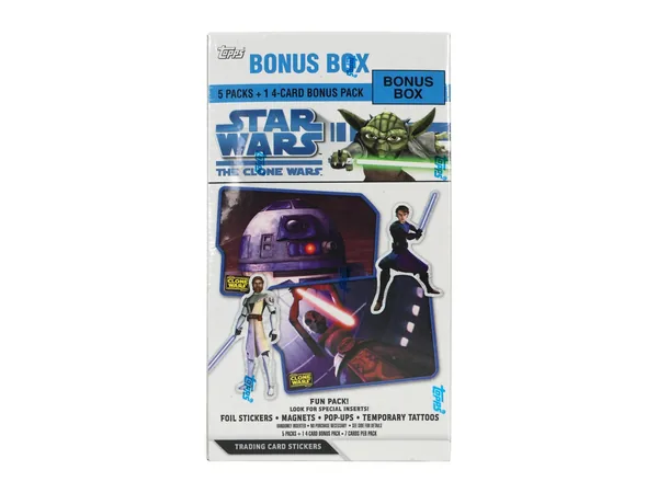 Star Wars: The Clone Wars Trading Card Stickers trading card set