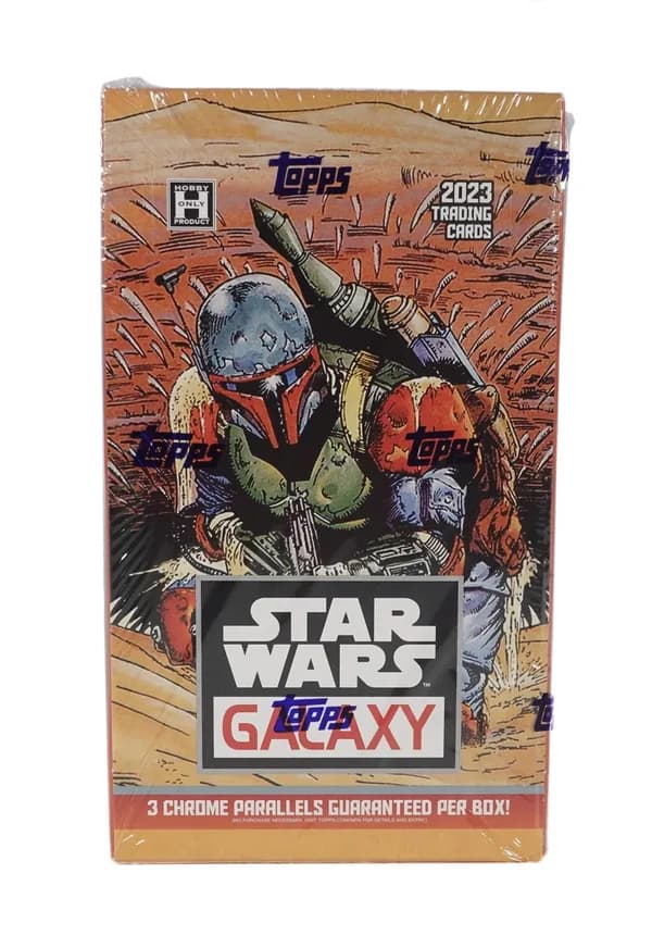 2023 Topps Chrome Star Wars Galaxy trading card set