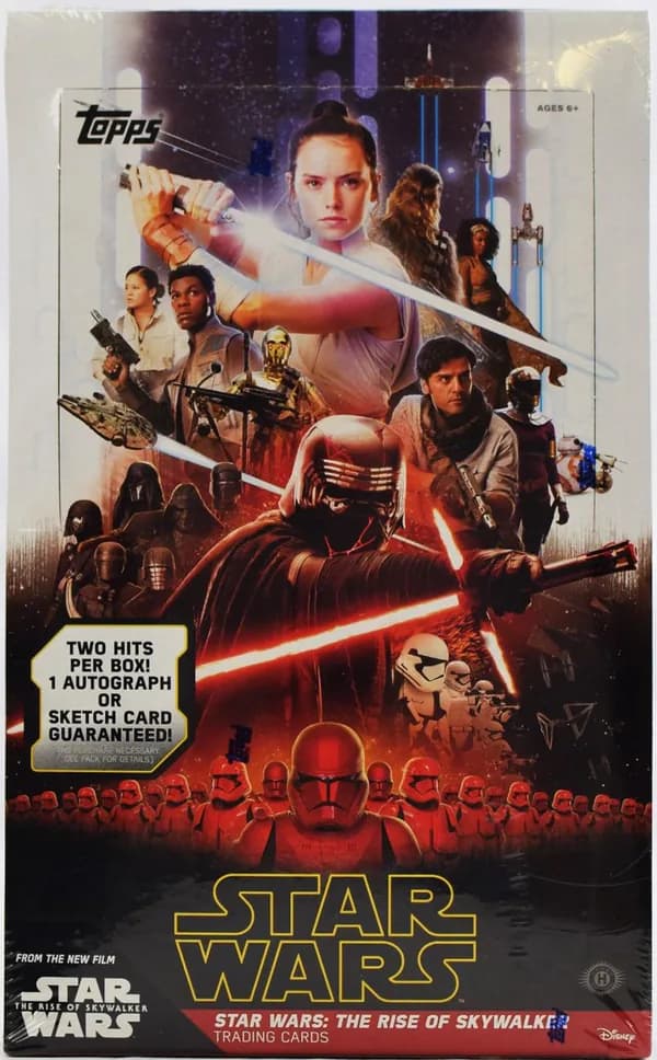 Star Wars The Rise of Skywalker Trailer 2 trading card set