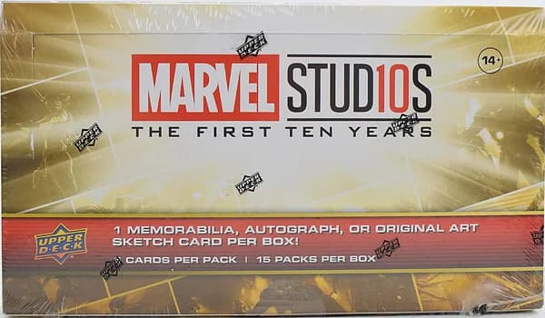 2019 Upper Deck Marvel Cinematic Universe 10th Anniversary trading card set