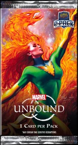 Marvel Unbound trading card set