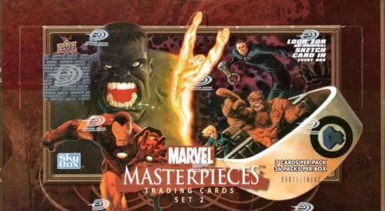 Marvel Masterpieces - Set 2 trading card set