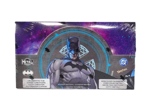 2025 Skybox Metal Universe Batman trading card set