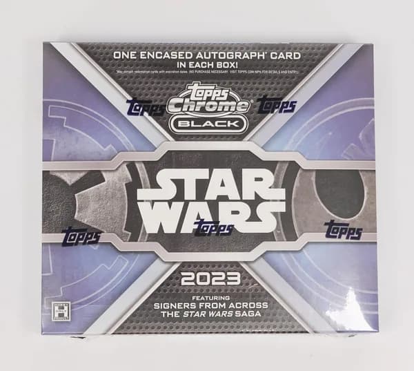 2023 Topps Star Wars Chrome Black trading card set
