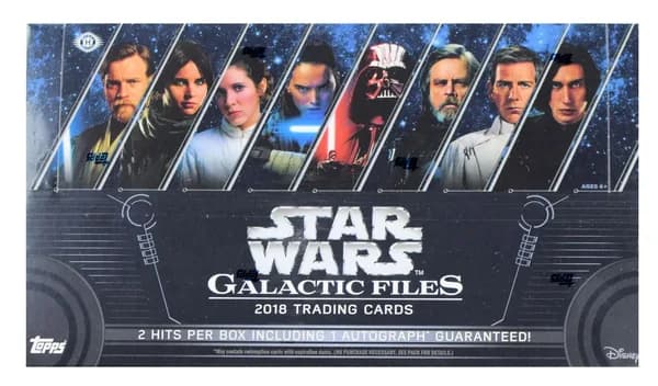 Star Wars Galactic Files 2018 trading card set