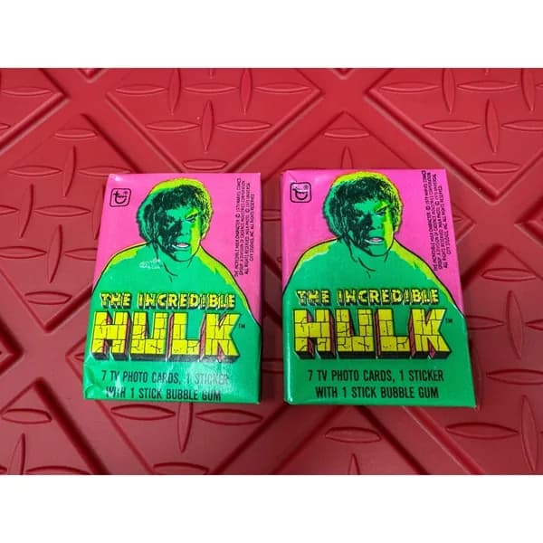 The Incredible Hulk (TV) trading card set