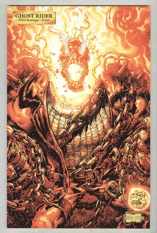Marvel Master Prints Series 1 trading card set