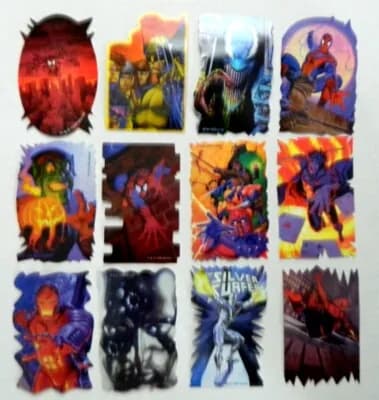 Marvel A&A Vending Stickers trading card set