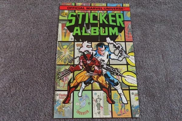 (Official) Marvel Universe Stickers trading card set