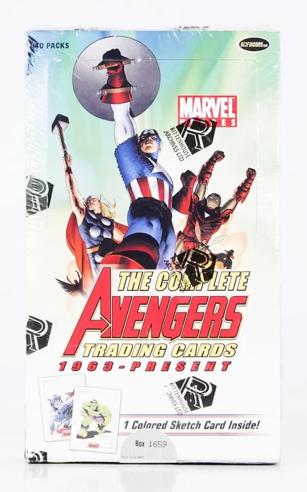The Complete Avengers 1963-Present trading card set