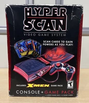 HyperScan X-Men Edition (Black Series) trading card set