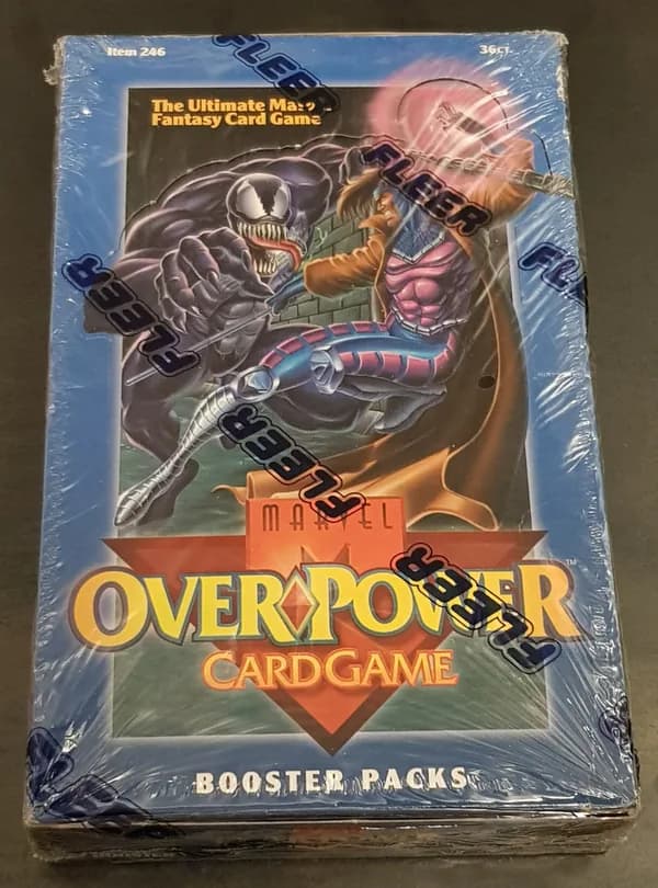Marvel OverPower Collectable Card Game trading card set