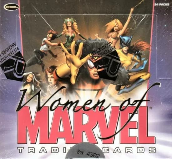 Women of Marvel trading card set