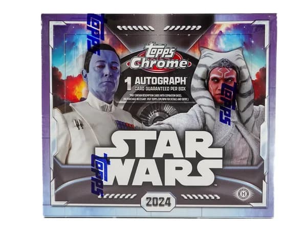 2024 Topps Chrome Star Wars trading card set