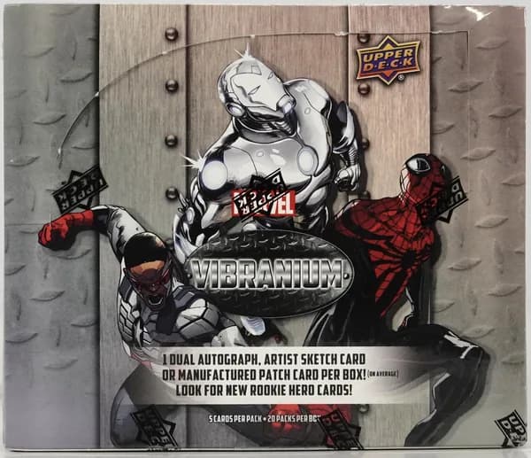 Marvel Vibranium trading card set