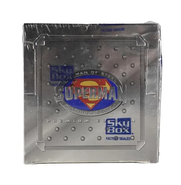 Superman Man of Steel Premium Edition trading card set