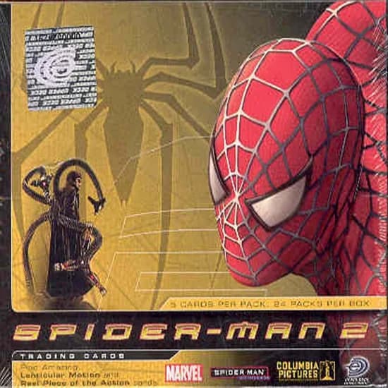 Spider-Man 2 Movie Cards trading card set