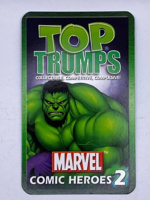 Marvel Comic Heroes 2: Top Trumps trading card set