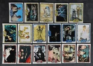Star Wars trading card set