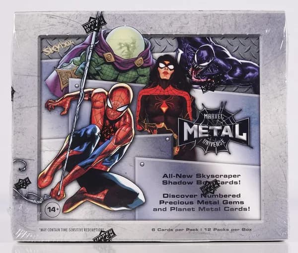2021 Upper Deck Marvel Metal Universe Spider-Man trading card set