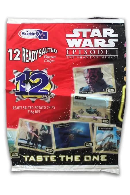 Star Wars Episode 1 Red Series 1 (Bluebird) trading card set