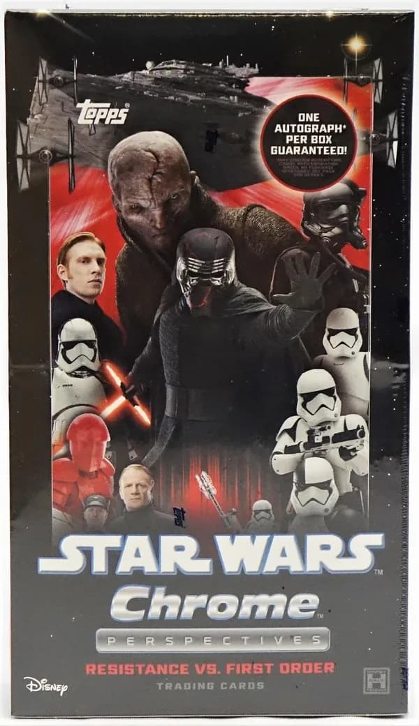 2020 Topps Star Wars Chrome Perspectives: Resistance vs. First Order trading card set