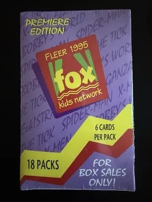 Fox Kids Network trading card set