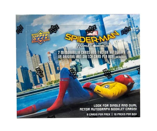 2017 Upper Deck Marvel Spider-Man Homecoming Movie trading card set
