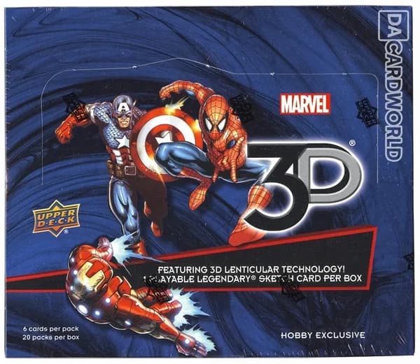 2015 Upper Deck Marvel 3D trading card set