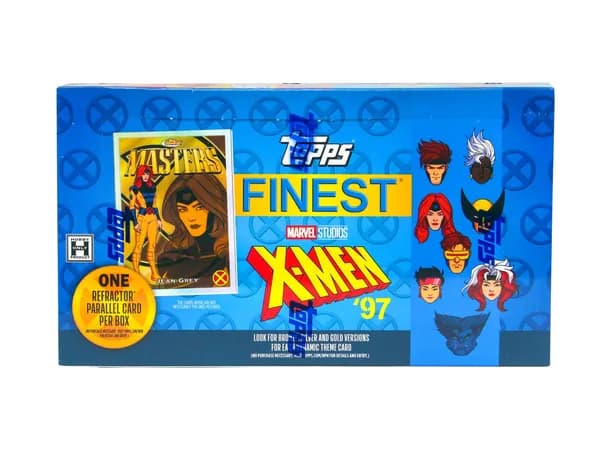 2025 Topps Finest X-Men '97 trading card set