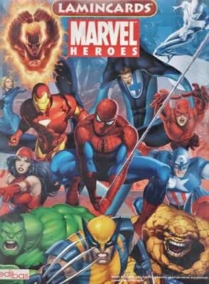 Marvel Heroes Lamincards trading card set