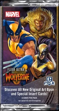 Fleer Ultra Wolverine trading card set