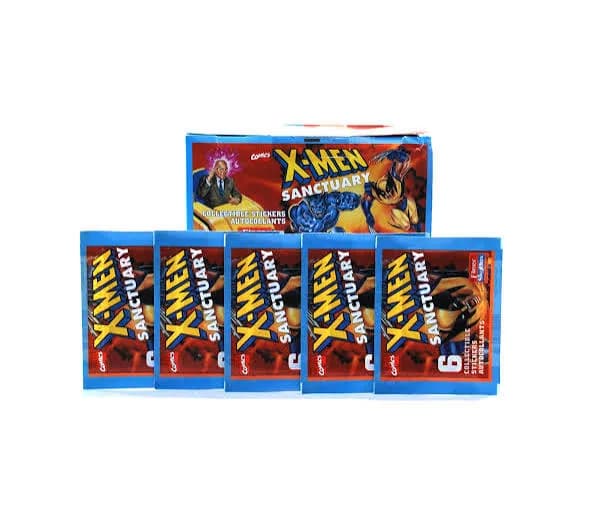 X-Men Sanctuary Collectible Stickers trading card set