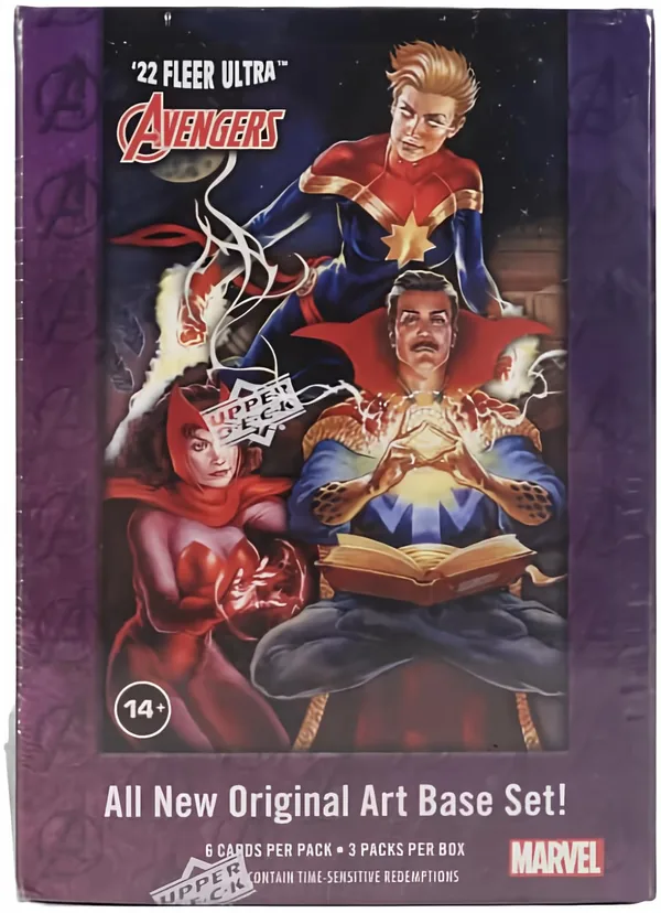 2022 Marvel Fleer Ultra Avengers trading card set