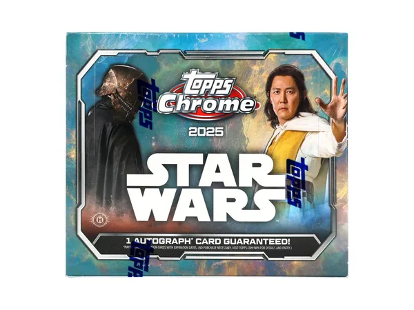 2025 Topps Chrome Star Wars trading card set