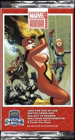 2020-21 Marvel Annual trading card set