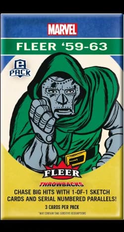 Fleer Throwbacks '59-63 Marvel Edition trading card set