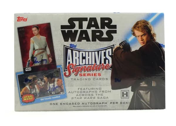 Star Wars Archives Signature Series trading card set