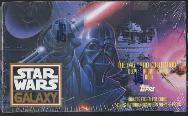 Star Wars Galaxy trading card set